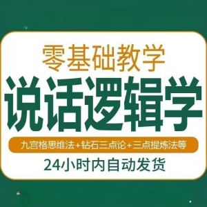 说话技巧口才训练思维逻辑学习课程如何让说话更有逻辑教程视频-88资料库