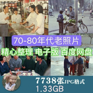 中国70-80年代城市生活老照片人文纪实摄影作品集JPG图片电子版-88资料库