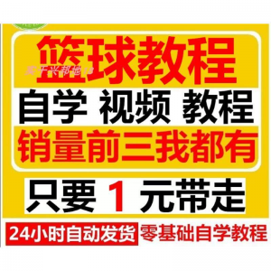 篮球视频教程大全教学训练教学课程基础打篮球技巧街球零基础入门-88资料库