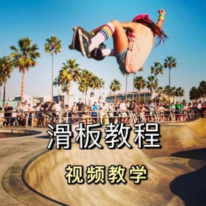 图片[1]-长板滑板双翘滑板教学视频教程初学者新手零基础入门自学花样刷街 - 88资料库-88资料库